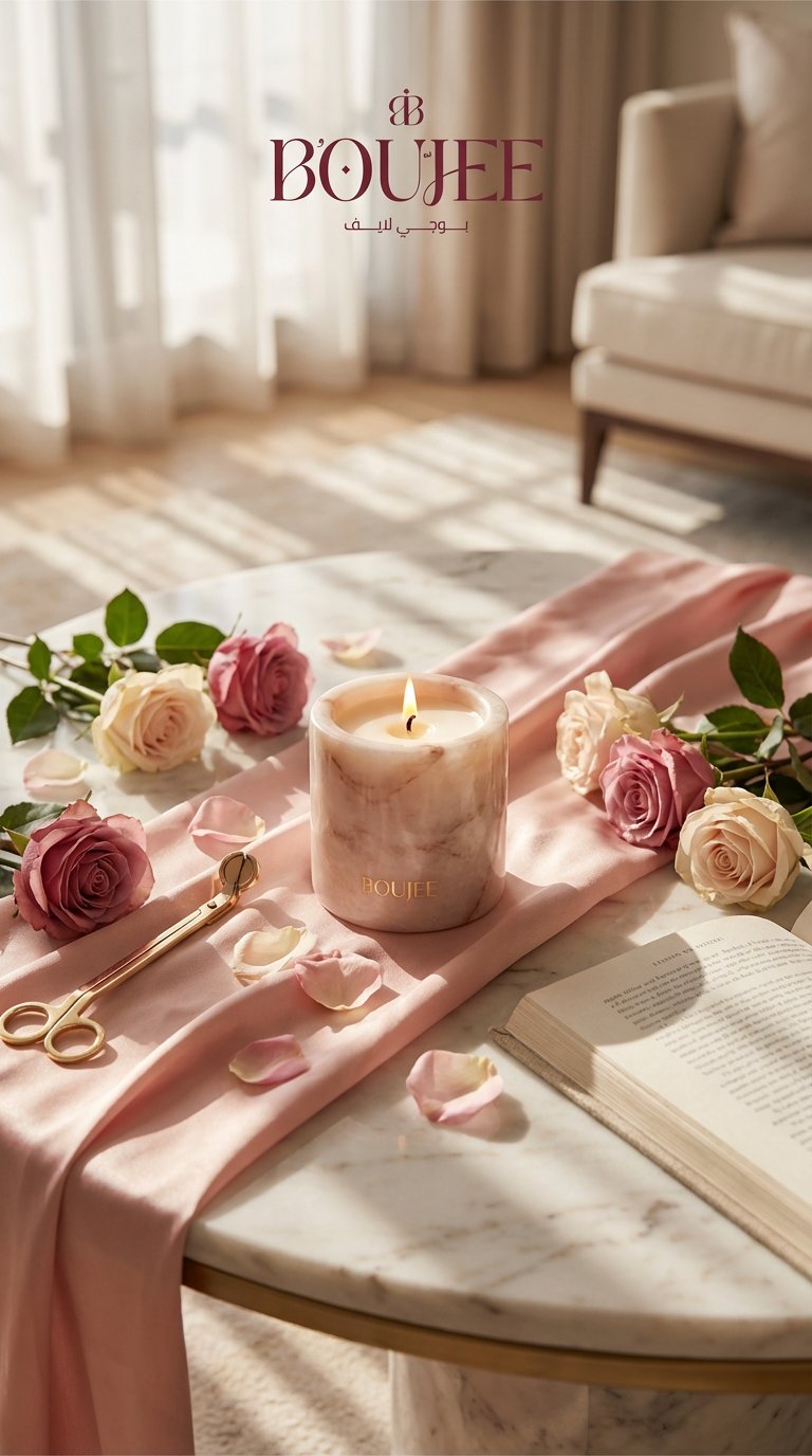 Floral Scented Candles in Dubai: A Guide to Atmospheric Home Fragrance